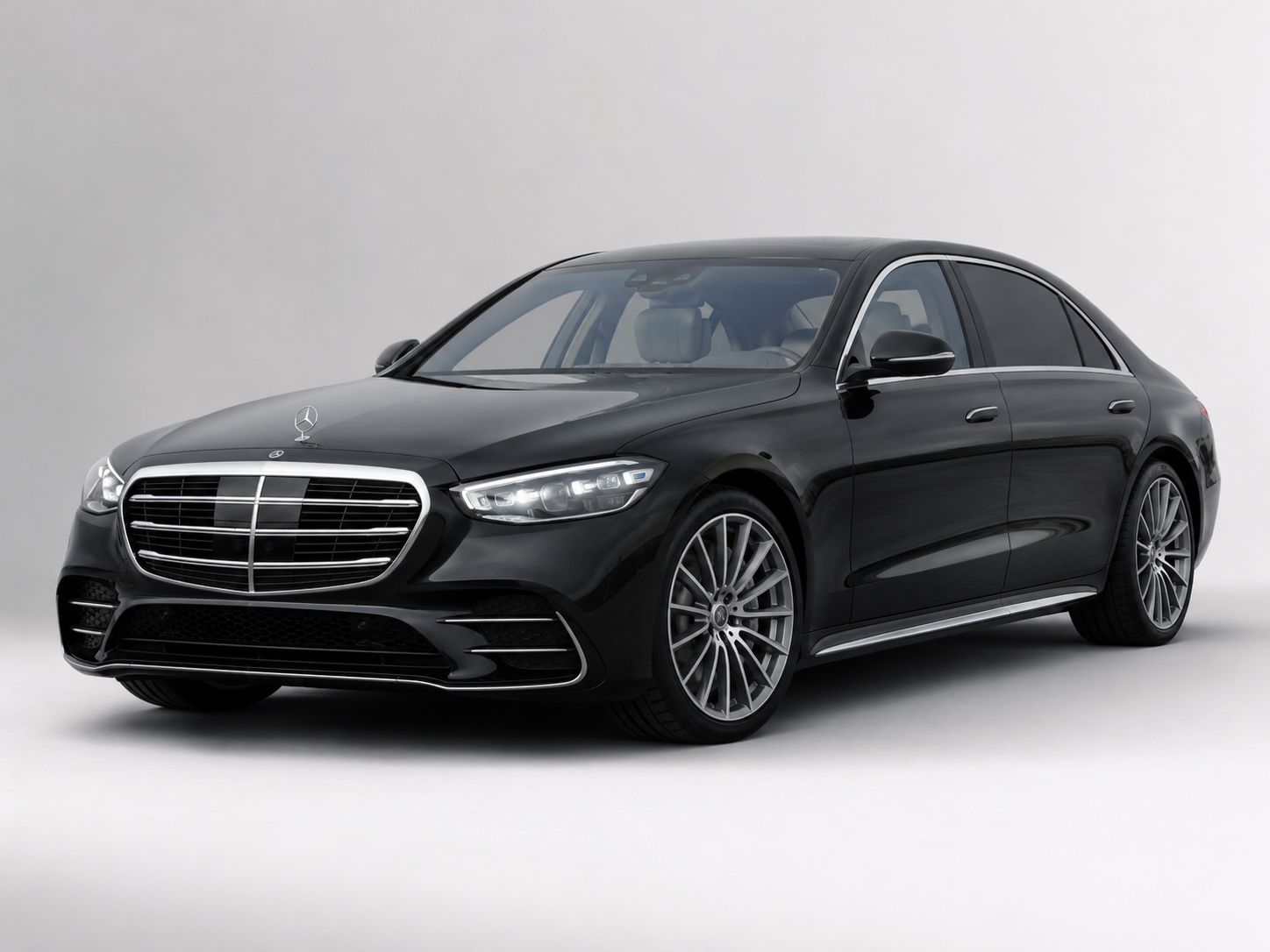 Mercedes S-Class luxury all day hire chauffeur vehicle by TX Cars